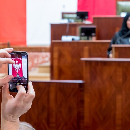 Wizyta delegacji z Abu Dhabi. fot. Tomasz Żak / UMWS