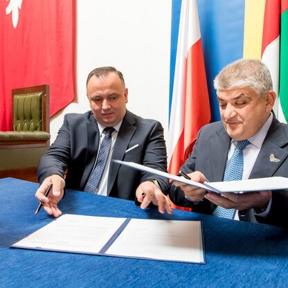 Wizyta delegacji z Abu Dhabi. fot. Tomasz Żak / UMWS