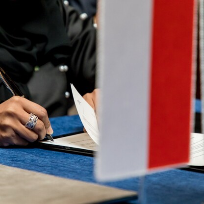 Wizyta delegacji z Abu Dhabi. fot. Tomasz Żak / UMWS