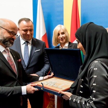 Wizyta delegacji z Abu Dhabi. fot. Tomasz Żak / UMWS