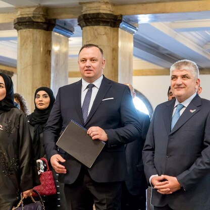 Wizyta delegacji z Abu Dhabi. fot. Tomasz Żak / UMWS