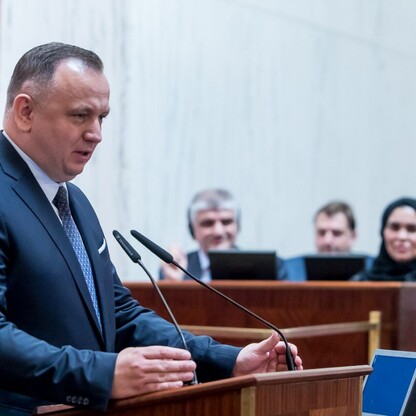 Wizyta delegacji z Abu Dhabi. fot. Tomasz Żak / UMWS