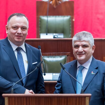 Wizyta delegacji z Abu Dhabi. fot. Tomasz Żak / UMWS