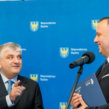 Wizyta delegacji z Abu Dhabi. fot. Tomasz Żak / UMWS