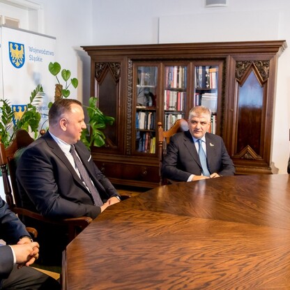 Wizyta delegacji z Abu Dhabi. fot. Tomasz Żak / UMWS