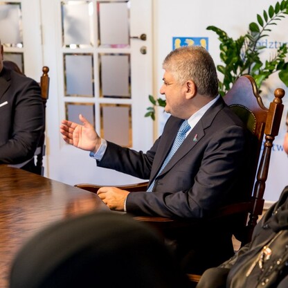 Wizyta delegacji z Abu Dhabi. fot. Tomasz Żak / UMWS