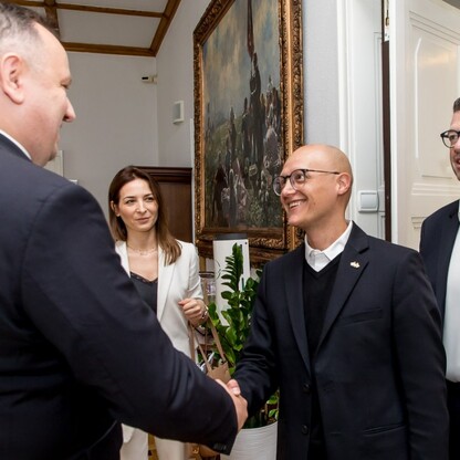 Delegacja z brazylijskiego regionu Parana w Województwie Śląskim. fot. Tomasz Żak / UMWS