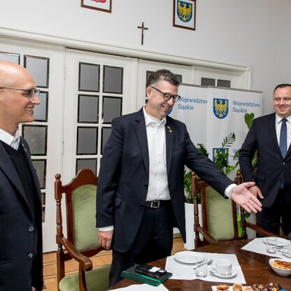 Delegacja z brazylijskiego regionu Parana w Województwie Śląskim. fot. Tomasz Żak / UMWS