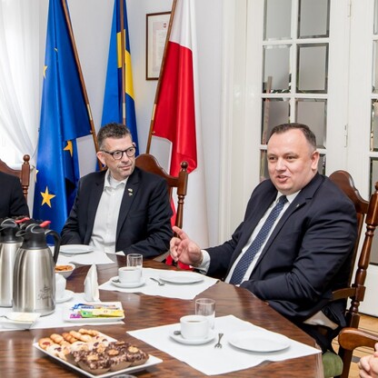 Delegacja z brazylijskiego regionu Parana w Województwie Śląskim. fot. Tomasz Żak / UMWS