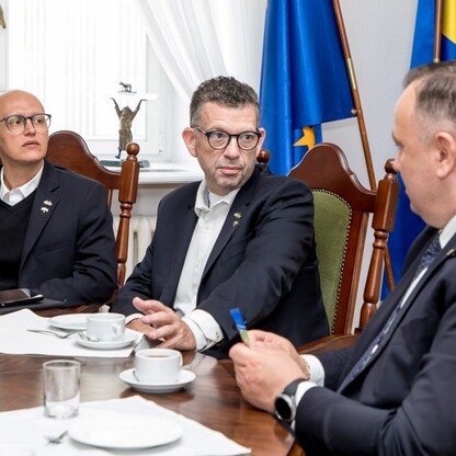 Delegacja z brazylijskiego regionu Parana w Województwie Śląskim. fot. Tomasz Żak / UMWS