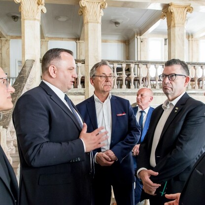 Delegacja z brazylijskiego regionu Parana w Województwie Śląskim. fot. Tomasz Żak / UMWS
