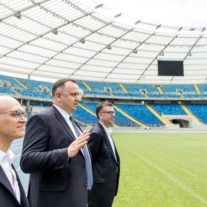 Delegacja z brazylijskiego regionu Parana w Województwie Śląskim. fot. Tomasz Żak / UMWS