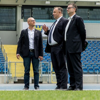 Delegacja z brazylijskiego regionu Parana w Województwie Śląskim. fot. Tomasz Żak / UMWS
