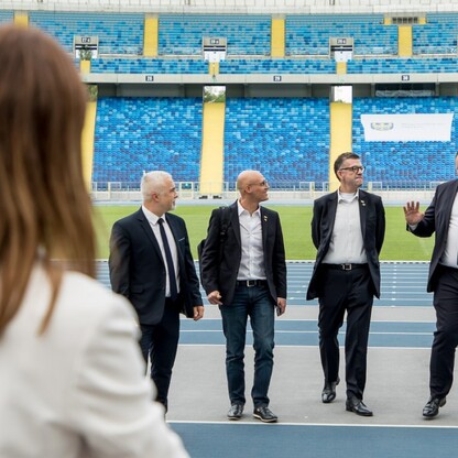 Delegacja z brazylijskiego regionu Parana w Województwie Śląskim. fot. Tomasz Żak / UMWS