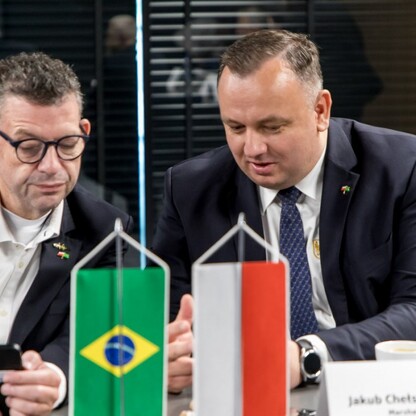 Delegacja z brazylijskiego regionu Parana w Województwie Śląskim. fot. Tomasz Żak / UMWS