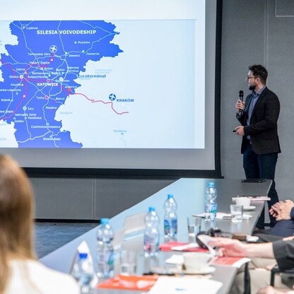 Delegacja z brazylijskiego regionu Parana w Województwie Śląskim. fot. Tomasz Żak / UMWS