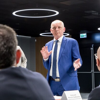 Delegacja z brazylijskiego regionu Parana w Województwie Śląskim. fot. Tomasz Żak / UMWS