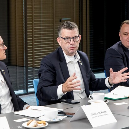 Delegacja z brazylijskiego regionu Parana w Województwie Śląskim. fot. Tomasz Żak / UMWS