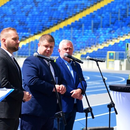 Losowanie drużyn Turnieju Silesia Cup o Puchar Marszałka Województwa Śląskiego. fot. Patryk Pyrlik / UMWS