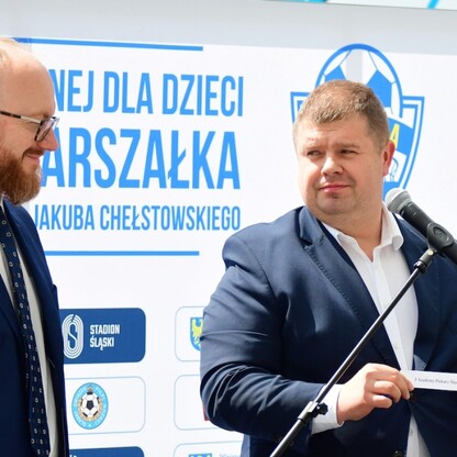 Losowanie drużyn Turnieju Silesia Cup o Puchar Marszałka Województwa Śląskiego. fot. Patryk Pyrlik / UMWS