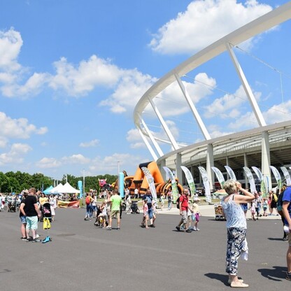 Dzień Dziecka na Stadionie Śląskim. fot. Patryk Pyrlik / UMWS