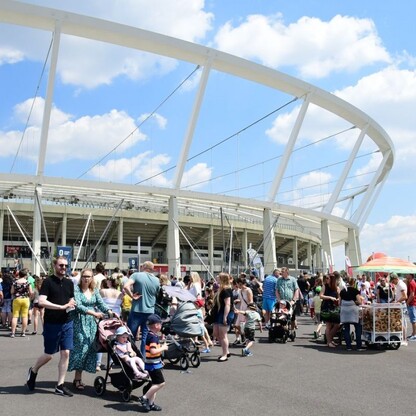 Dzień Dziecka na Stadionie Śląskim. fot. Patryk Pyrlik / UMWS