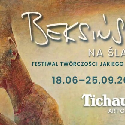 Wystawa „Beksiński na Śląsku”. graf. mat. organizatora