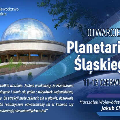 Planetarium Śląskie. graf. UMWS