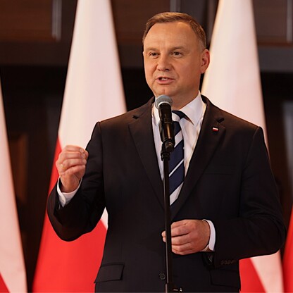 Prezydent RP Andrzej Duda podpisał ustawę dotyczącą ustanowienia Narodowego Dnia Powstań Śląskich. fot. Andrzej Grygiel / UMWS