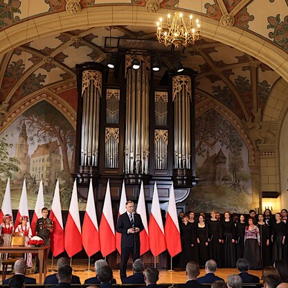 Prezydent RP Andrzej Duda podpisał ustawę dotyczącą ustanowienia Narodowego Dnia Powstań Śląskich. fot. Andrzej Grygiel / UMWS