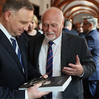 Prezydent RP Andrzej Duda podpisał ustawę dotyczącą ustanowienia Narodowego Dnia Powstań Śląskich. fot. Andrzej Grygiel / UMWS