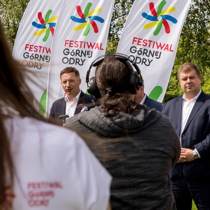 Konferencja prasowa: Festiwal Górnej Odry. fot. Tomasz Żak / UMWS