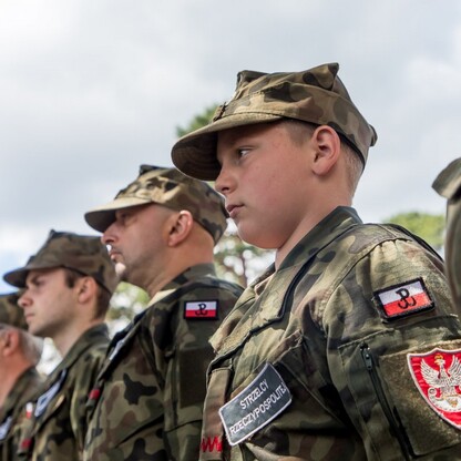 Odsłonięcie popiersia gen. Tadeusza Rozwadowskiego. fot. Tomasz Zak / UMWS
