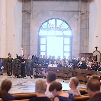 Msza święta w intencji Ojczyzny. fot. Andrzej Grygiel / UMWS