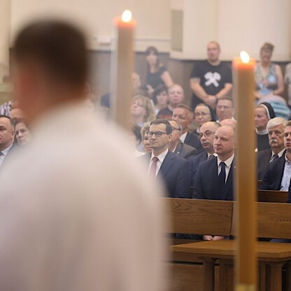 Msza święta w intencji Ojczyzny. fot. Andrzej Grygiel / UMWS