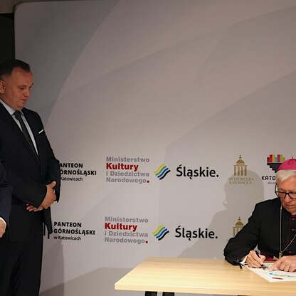 Otwarcie Panteonu Górnośląskiego. fot. Andrzej Grygiel / UMWS