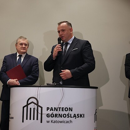Otwarcie Panteonu Górnośląskiego. fot. Andrzej Grygiel / UMWS