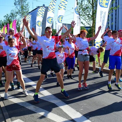 Start Biegu Bohaterów. fot. Patryk Pyrlik / UMWS