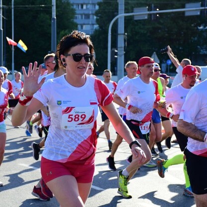 Start Biegu Bohaterów. fot. Patryk Pyrlik / UMWS