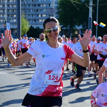 Start Biegu Bohaterów. fot. Patryk Pyrlik / UMWS