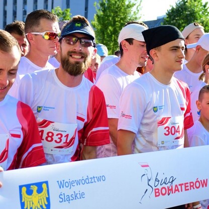 Start Biegu Bohaterów. fot. Patryk Pyrlik / UMWS
