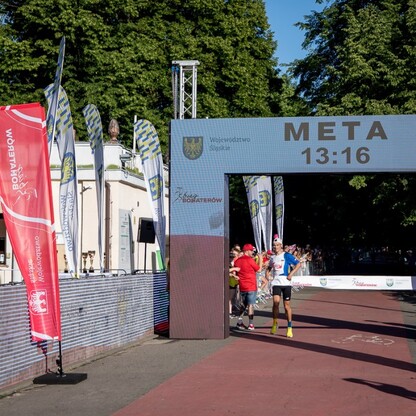 Bieg Bohaterów - meta. fot. Tomasz Żak / UMWS