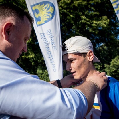 Bieg Bohaterów - meta. fot. Tomasz Żak / UMWS