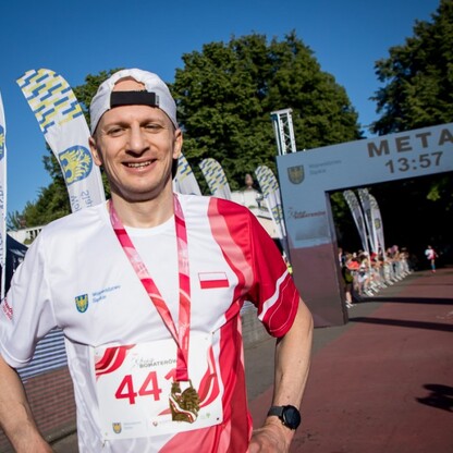 Bieg Bohaterów - meta. fot. Tomasz Żak / UMWS