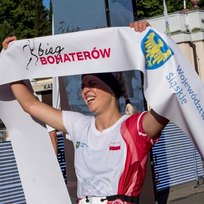 Bieg Bohaterów - meta. fot. Tomasz Żak / UMWS