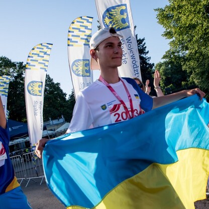Bieg Bohaterów - meta. fot. Tomasz Żak / UMWS