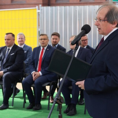 Podpisanie aktu erekcyjnego budowy Akademickiej Strefy Sztuki Scenicznej. fot. Andrzej Grygiel / UMWS