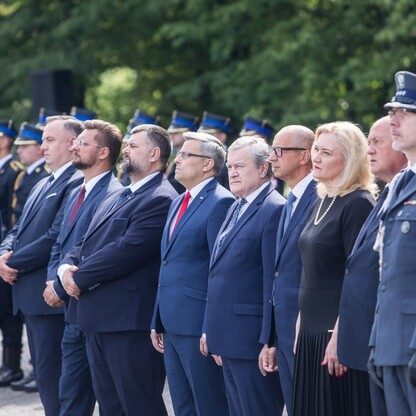 Uroczystośc pod Pomnikiem Powstanców Śląskich. fot. Tomasz Żak / UMWS