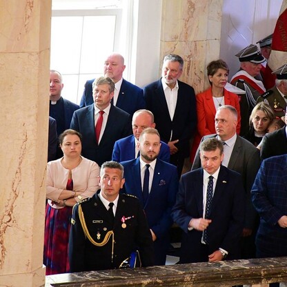 Tablica pamięci powstańców i powrotu Śląska do Polski. fot. Patryk Pyrlik / UMWS