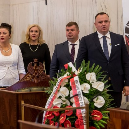 Uroczysta sesja Sejmiku Województwa Śląskiego. fot. Tomasz Żak / UMWS